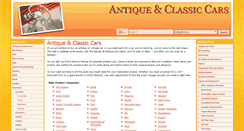 Desktop Screenshot of antiquecarsite.net